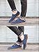 Kempin Men's Casual Leather Suede Oxford Shoes Flats