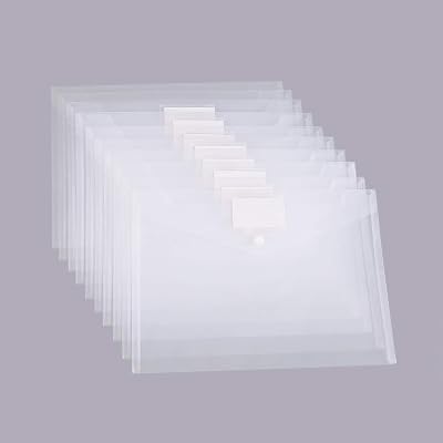 MILOLO Clear Plastic Envelopes â€“ 10 Pack, US Philippines | Ubuy