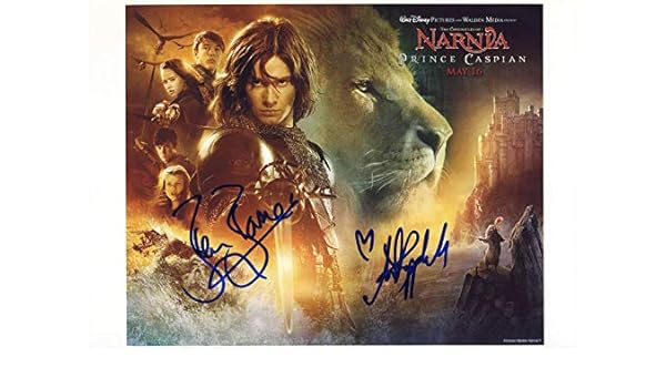 The Chronicles Of Narnia Prince Caspian Photograph Signed With