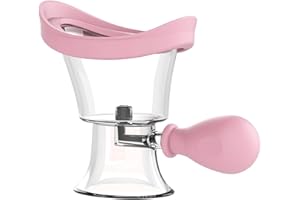 AITIME Eye Wash Cup, Portable Reusable Eye Cups for Eye Wash, Eye Rinse Cup, Silicon Manual Air Pressure Eyewash Cups Tool(Pink)