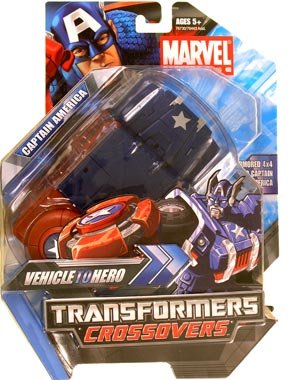 Marvel Transformers Crossovers - Captain America
