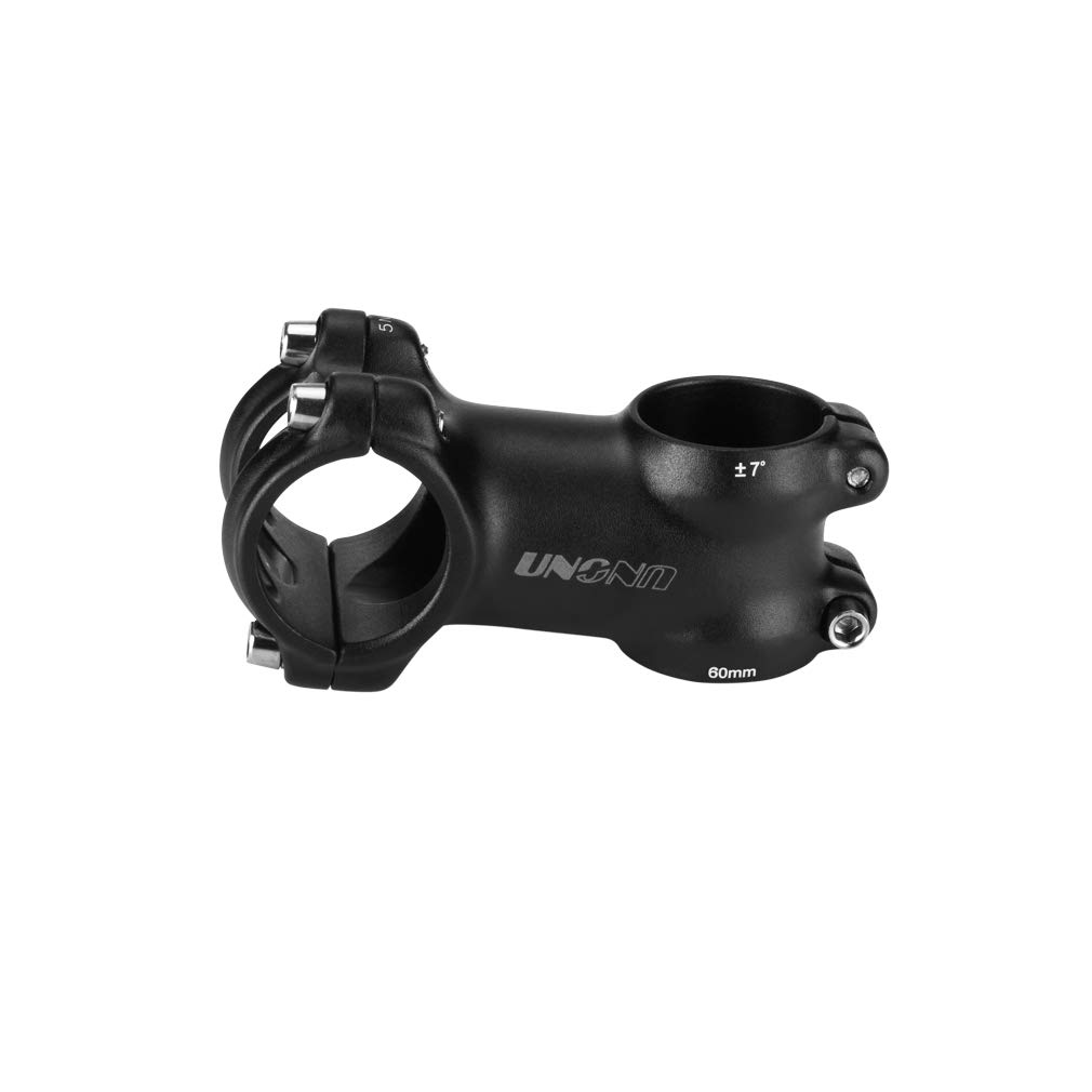 FOMTOR 25.4 Bike Stem 60mm 7 Degree MTB Bike Handlebar Stems Riser for Mountain Bicycle Road Bike BMX MTB Alloy Aluminum(Black) - view 7