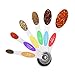 Prodigen Magnetic Stainless Steel Measuring Spoons Set -6 Metal Accurate Spoons for Measuring Dry and Liquid Ingredients Teaspoon&Tablespoon for Home,Kitchen,Baking,Cooking