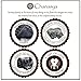Chanasya Premium Wolf Faux Fur Throw Blanket - Soft, Fuzzy Sherpa & Minky Throw Blanket - for Bed or Couch - 92