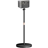 HIBORI Projector Stand 360&deg; Swivel Projector Mount Adjustable Height Floor Stand Compatible with XGIMI, Nebula, Dangbei, or Any Projectors with 1/4-Inch Thread Mount