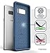Encased Heavy Duty Galaxy Note 8 Case (Rebel Series) Full Body Protective Cover for Samsung Note 8 Phone - Navy Blue