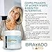 Blowout! Bravado Labs Progesterone Cream - Natural Bio-Identical - Relieves Menopause Symptoms - Mood Swings, Hot Flashes, Vaginal Dryness, Low Libido, Acne, Low Energy, PCOS, TTC - 2oz