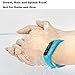 CUBOT V1 Wireless Activity Wristband, Smart Fitness Tracker with a Pedometer, Step Counter, Distance Counter, Sleep Monitor, Blue