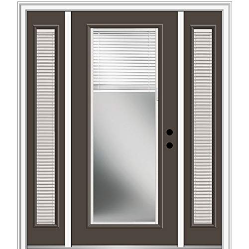 National Door Company ZZ13886L Steel, Brown, Left Hand In-swing, Prehung Door,…