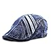 The Hat Depot Washed Denim Newsboy Ivy Hat (Denim Blue)