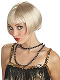 California Costumes Women's Flirty Flapper Wig, BLONDE One Size