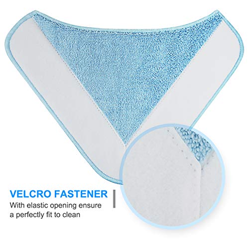LICORNE Mop Heads Replacement Steam Mop Pads Compatible PurSteam