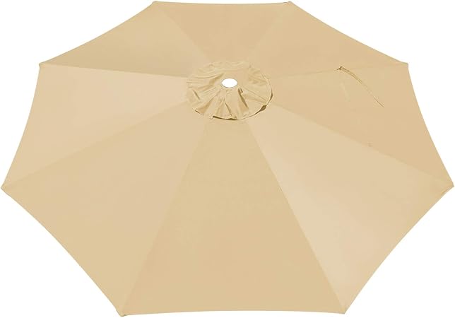 Amazon Com Benefitusa Replacement Canopy Cover For 10 Cantilever Patio Umbrella Offest Parasol Top Cover Beige Garden Outdoor