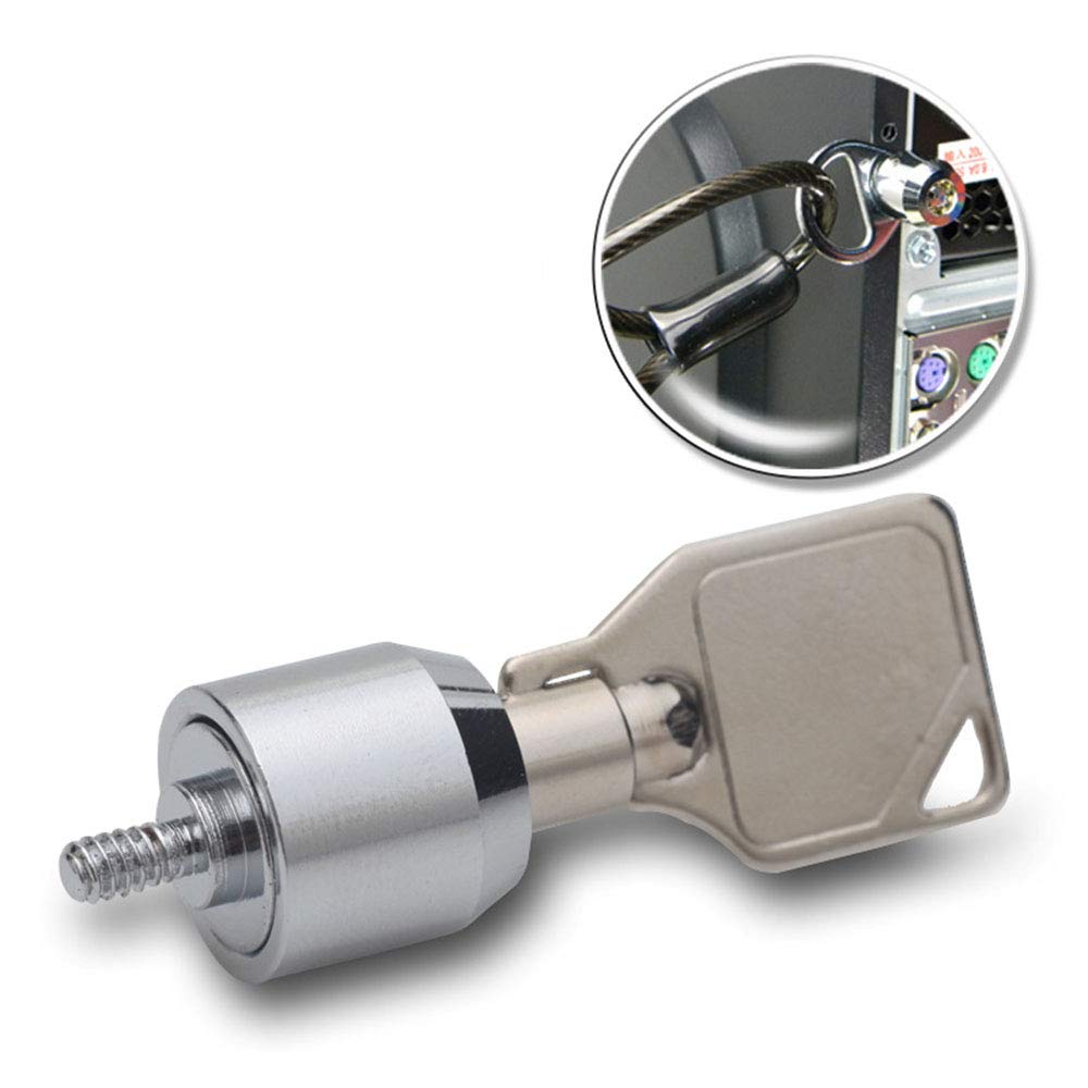 Cerradura de Caja de Ordenador de Alta Seguridad con Acabado Tornillos