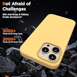 COFFKER Designed for iPhone 14 Pro Case, Liquid