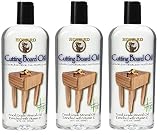 Howard Products BBB012 Butcher Block and Cutting Board Oil, 12-Ounce (3-Pack)