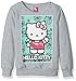 Hello Kitty Girls' Sweatshirt with Sequins and Lace Details