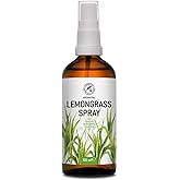 Lemongrass Aromatherapy Spray with Natural Lemongrass Essential Oil 3.4 Fl Oz - Room Mist - Air Freshener - Summer Scent - Great for Yoga - Pillow & Linen Spray - Relaxation