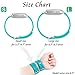 Maledan Replacement Bands Compatible for Fitbit Ionic, Teal, Large