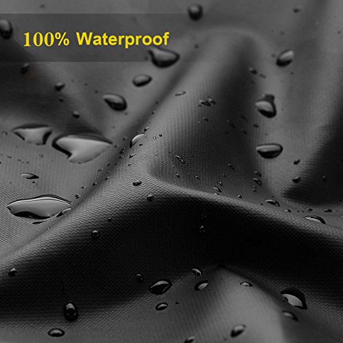 BOSSJOY Gas Grill Cover Large 60 Inch Heavy-Duty Waterproof Gas BBQ Grill Cover for Weber, Holland, Jenn Air, Brinkmann and Char Broil