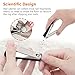 Gotofine Nail Clipper Set with Catcher - Fingernail and Toenail Clipper Cutter, No Mess Nail Fragments, Anti-Skid Handle, Premium Quality Stainless Steel, PU Case Included