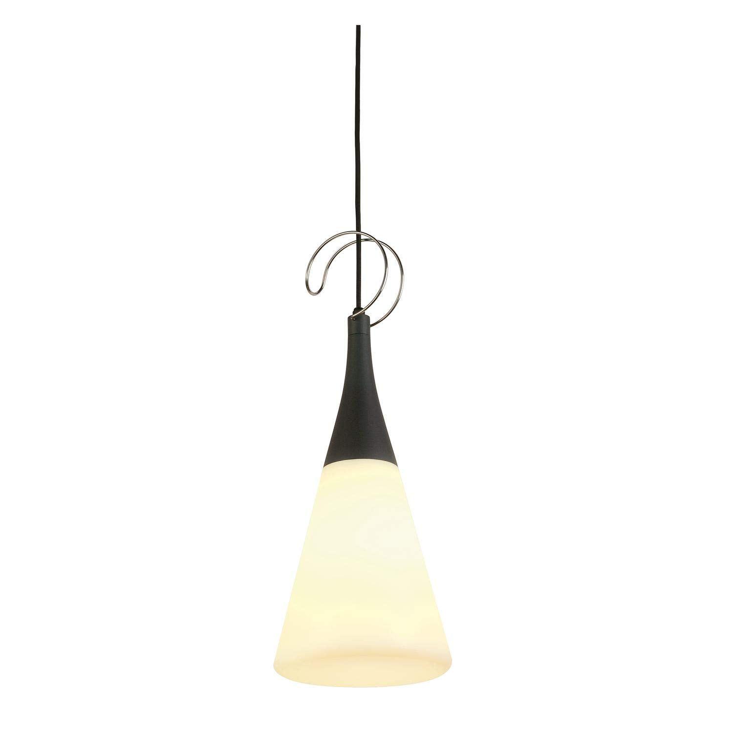 SLV 228995 PLENUM SWING pendant luminaire, round, anthrazit, E27, max, 25W, Aluminium, anthrazit, 38 x 25 cm