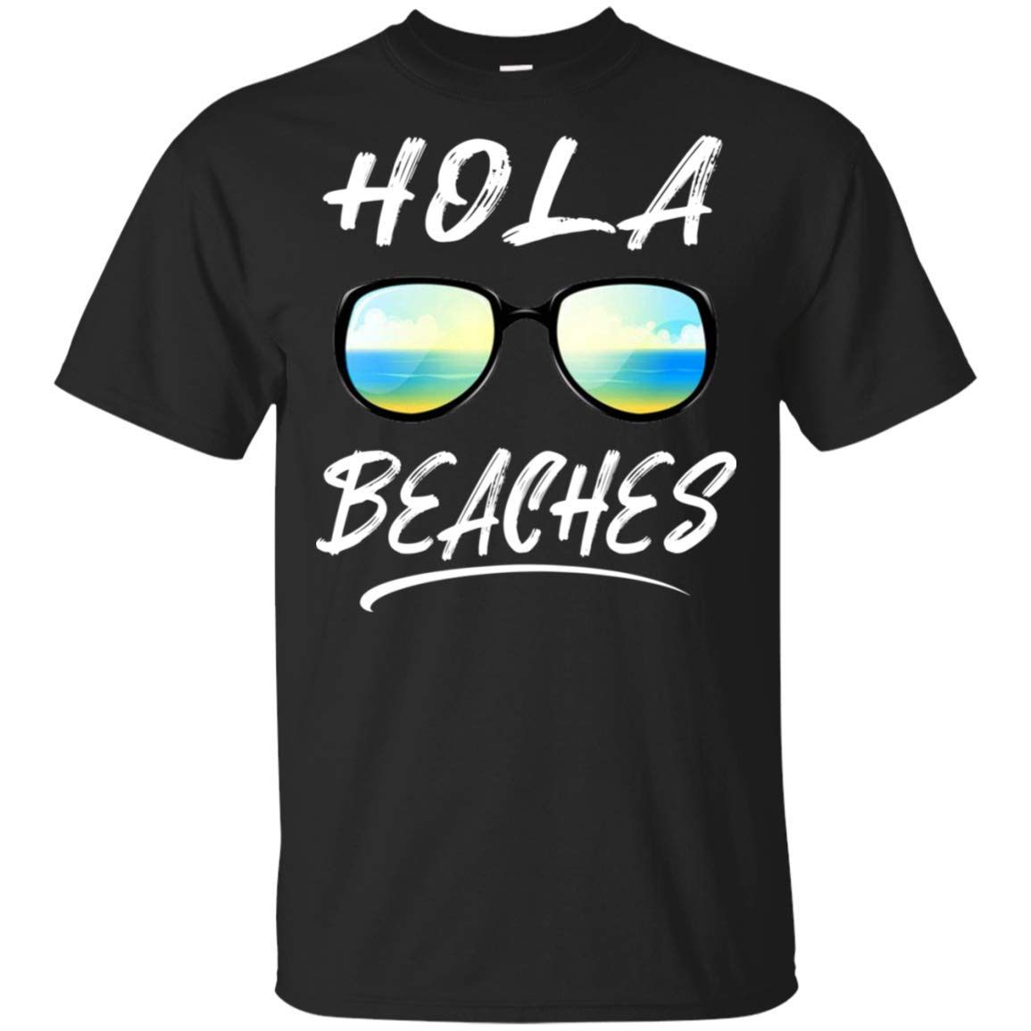 Bitteeclo Hola Beaches Shirt Funny Beach Vacation For Woman 6690