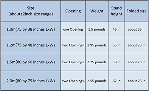 2 Portable+Folding+Mosquito+Freestand+Openings