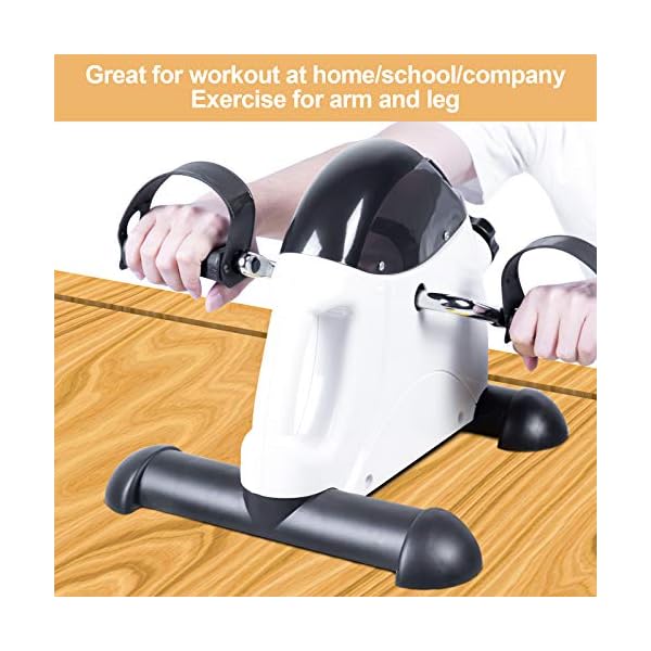 himaly-Mini-Exercise-Bike-Pedal-Exerciser-Portable-Home-Leg-Arm-Training-Cycle-Bike-with-LCD-Display-Adjustable-Resistance-Knob-for-Gym-Fitness Himaly Mini Exercise Bike Portable Pedal Exerciser Gym Fitness Leg Arm Training Adjustable Resistance with LCD Display…