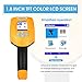 trohestar NS2203 Wireless Barcode Scanner 1D USB Handheld Bar Code Reader Laser Cordless Data Collector Portable Terminal Inventory Device (Yellow)