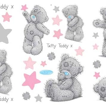 Me To You Tatty Teddy 94 Self Adhesive Nursery Wall Stickers
