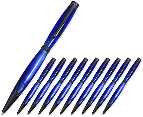 Fancy Pen Kit - Black Enamel, 10 Pack