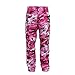 Rothco Color Camo Tactical BDU Pants - Rugged Outdoor Hiking Cargos Uniform Pant (US, Alpha, X-Small, Regular, Regular, Pink Camo)
