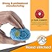 Best Hacky Sack and Footbag | No-Bust Stitching for Hard Kicking | 32 Panel Symmetry for Balance Tricks and Stalling | Professionally Hand-Stitched with Suede Material (Plastic/Metal, Green)