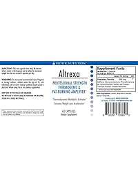altrexa por la nutrición biotek – Potente la dieta termogénica píldora quemador de grasa para...