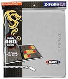 12-Pocket Z-Folio LX Trading Card Albums, White