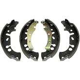 BOSCH BS1046 Blue Drum Brake Shoe Set - Rear | Compatible with Select Nissan Sentra
