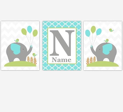 turquoise nursery decor