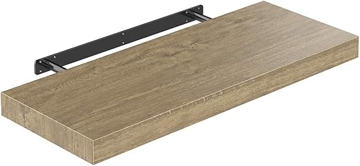 Casaria Wandregal Wandboard Schweberegal 70 Cm Dunkle Eiche Bucherregal Dvd Cd Regal Board Holz Lang Inkl Halterung Amazon De Kuche Haushalt