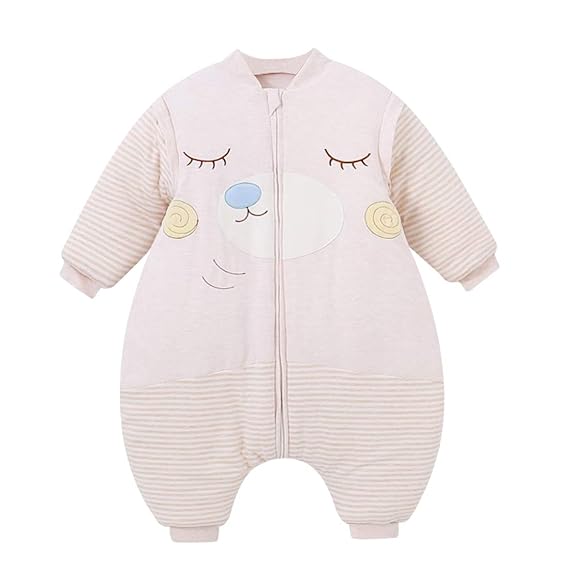 Gigoteuses Et Nids D Ange Happy Cherry Gigoteuse Bebe Manche Longue Amovible Grenouillere Cotton Fille Garcon Sac De Couchage Bebe Enfant Hiver 9 48 Mois Bebe Puericulture