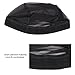Leeons 5Pack Spandex Dome Style Wig Cap,Ultra Stretch Black Dome Cap,Elastic Hairnets Wig Caps for Men Women