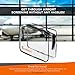 TSA Approved Toiletry Bag - Travel Bag for Women and Men to Secure Your Toiletries In Your Carry On Luggage and Pass Through Security with Ease - 2 Pack - Clear Toiletry Bags