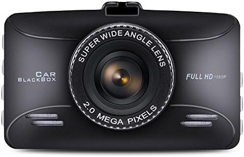 NEXGADGET Car Dash Cam, 2.7" Full HD 1080P Dashboard Camera Vehicle Recorder DVR Camcorder with G-Sensor, Loop Recording, Parking Mode, Motion Detection (Black)