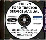 1965-1975 Ford Tractor Repair Shop Manual 2000, 3000, 4000, 5000, 7000 CD-ROM