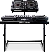 Gorilla Stands DS-1 DJ Deck Stand CDJ Controller Laptop Workstation view 4