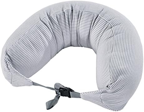 Travel Pillow Memory Foam Neck Support on a Train, Airplane, Car, Bus or while Camping - Comfortable U Shaped Cushion.The Best Neck Pillow with 360 Head &amp; Neck Support.