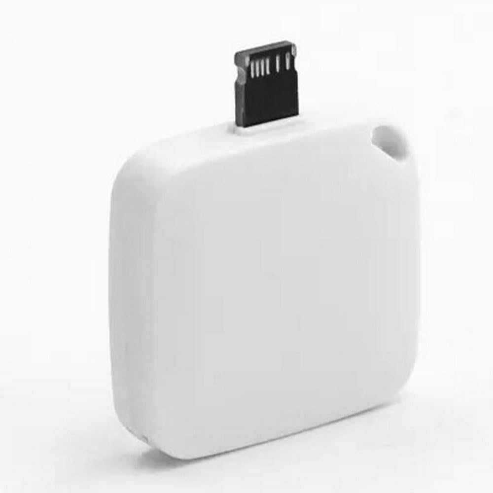 MOPB-S1 One Time Use Disposable Powerbank, Emergency Fashion Slim Mini Powerbank ABS Shell 1000mah Color:White