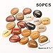 ROCKIMPACT 50PCS Gratitude Gratitude Rocks Bulk Engraved Rocks Inspirational Stones Prayer Gifts Zen Chakra Worry Stones Motivation Encouragement Rocks Wholesale Gratitude Stones, 2