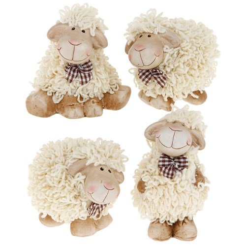 Shaggy Woolly Sheep - Small - Assorted