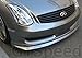 [GT-Speed] Compatible/Replacement for N1 Style PU Front Bumper Lip, 2003-2005 Infiniti G35 2-Door/Coupe Only (Not Compatible With 4-Door & Sport Bumper)